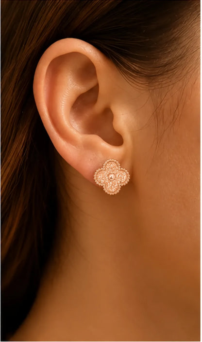 Coffret N°4 Collier, bracelet boucles d'oreille Rose Gold