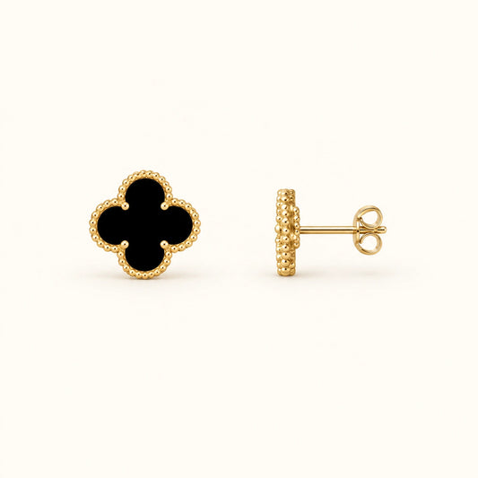 Boucles D'oreille Noire